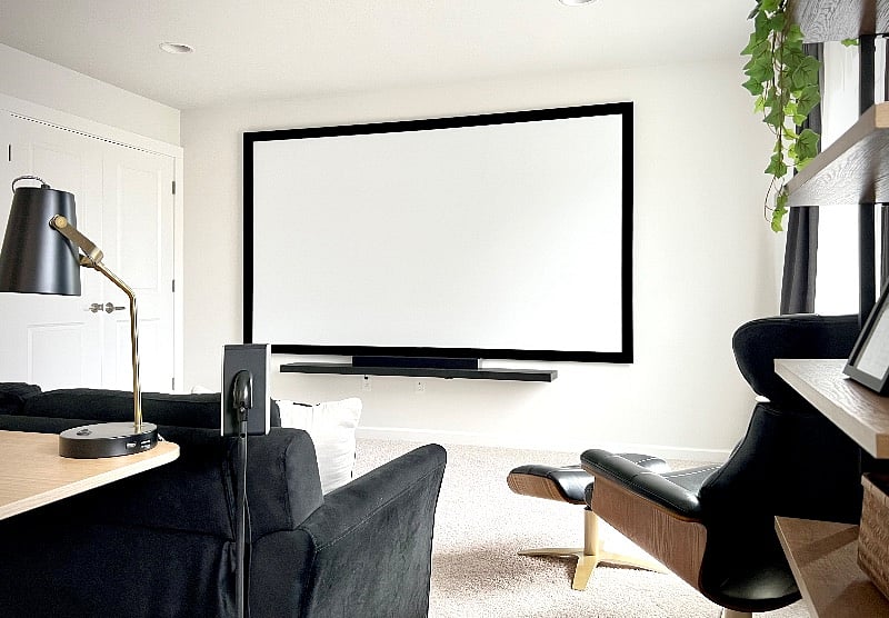 Movie/office room on top floor