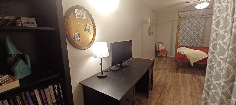 Bedroom and workspace