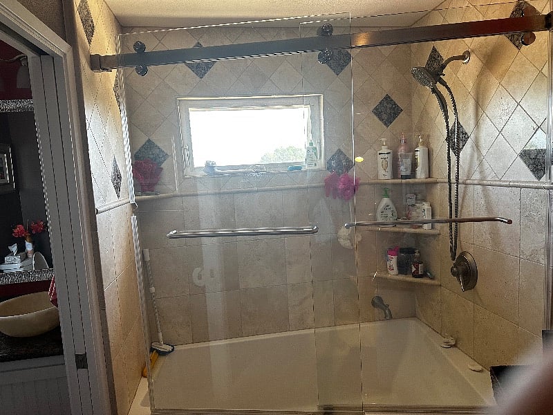 Part of full bath 