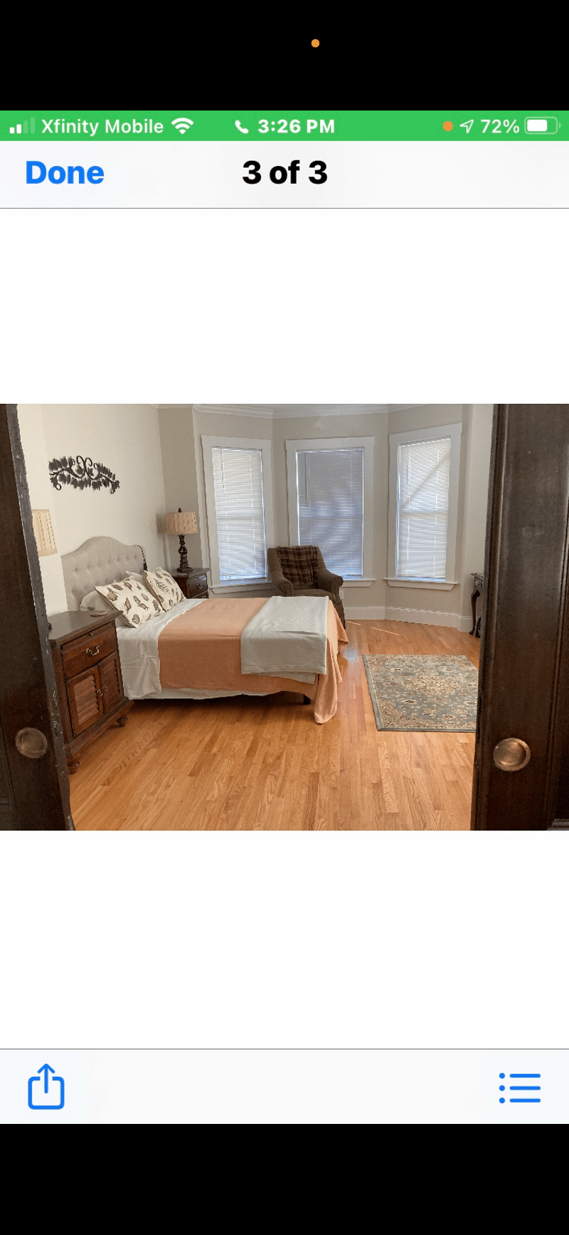 Bedroom. Queen bed