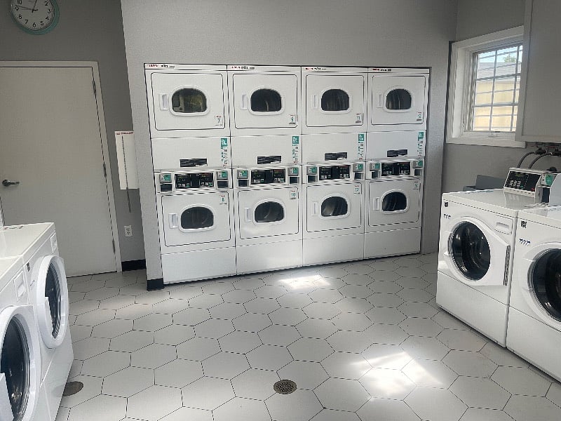 Laundry on premises- refill laundry card with credit card