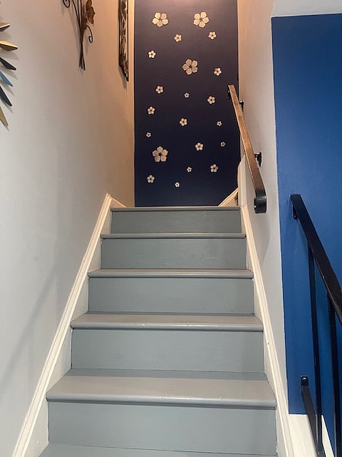 Heading upstairs!