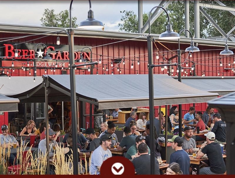 1.2 miles to Edgewater Beer Garden!
