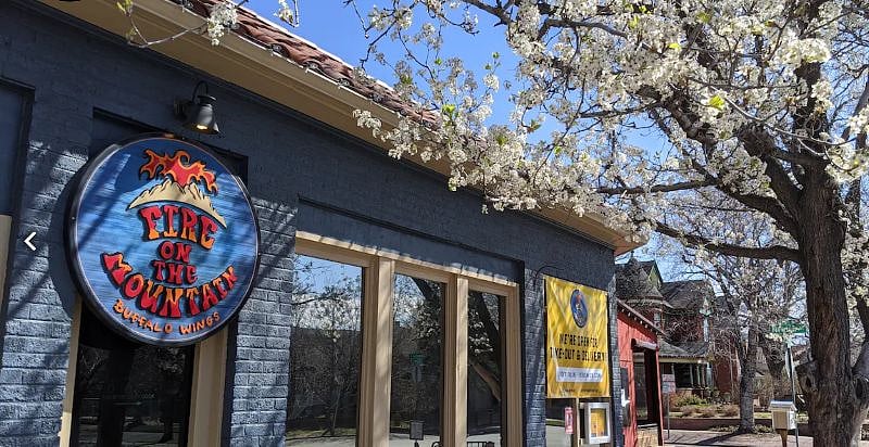 Fire on the Mountain is famous for their wings!  Just 1.6 miles away!