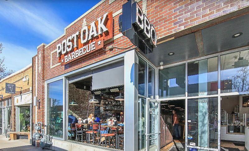 Post Oak Barbecue on the infamous Tennyson St, just 2.1 miles away!