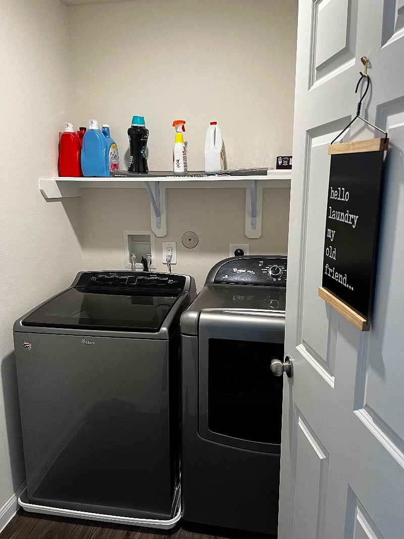 On-site washer and dryer