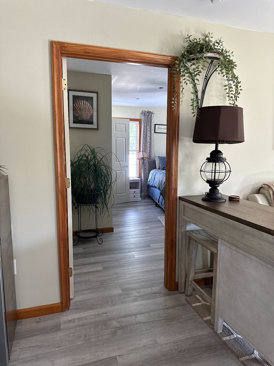 Apt, #1 Shower/bathrom/bedroom/ 65 inch TV