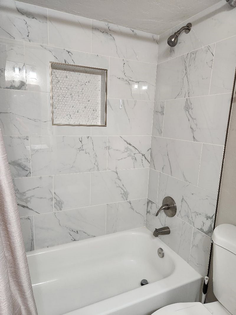 Bathroom in hallway