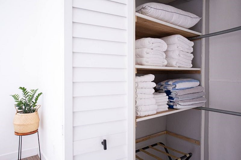 Closet in Bedroom 3 (2 of 2 closets pictured)