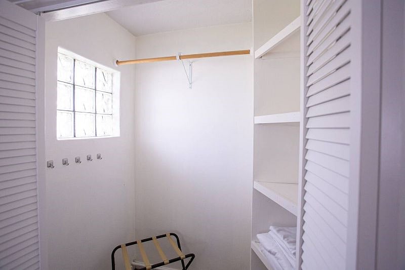 Closet in Bedroom 1. (2nd closet not pictured)
