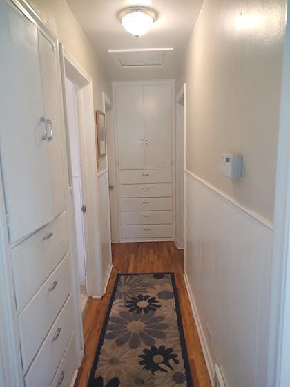 Hallway to Bathroom and Private Room