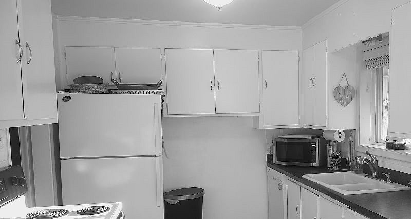 Full Size Fridge, Dishwasher and Disposal