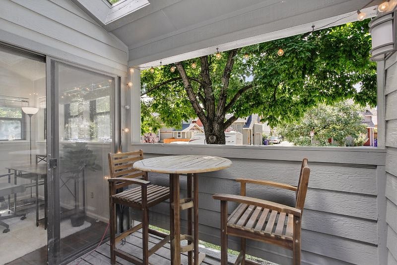 Private attached patio