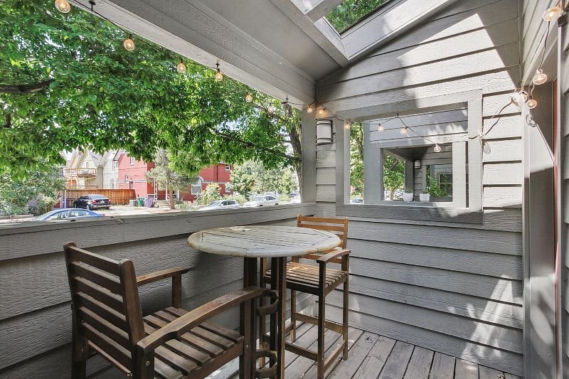 Private attached patio