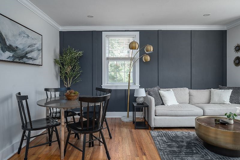 Pull up a chair at the dining room table from Room & Board.