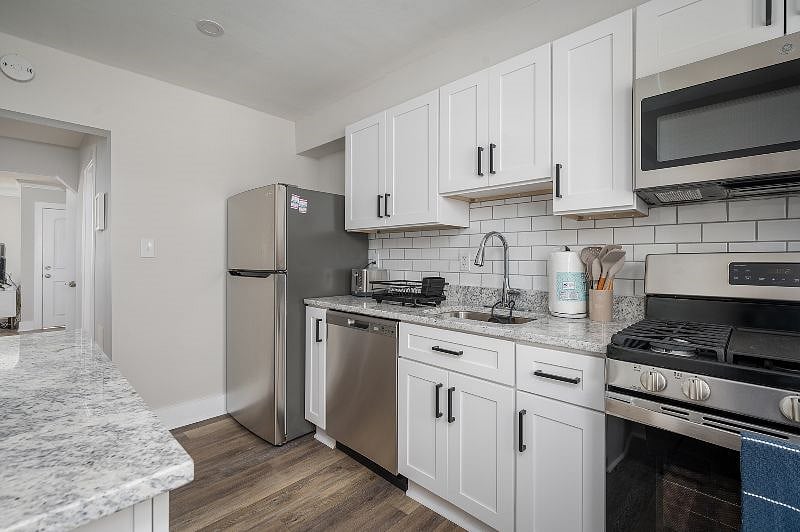 Kitchen is fully equipped with everything you'll need to cook.