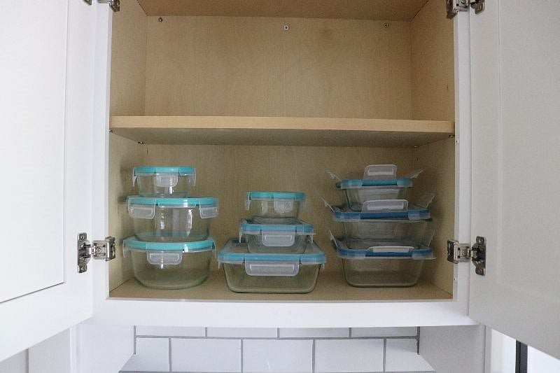 Tupperware to pack leftovers because who doesn't love leftovers!?