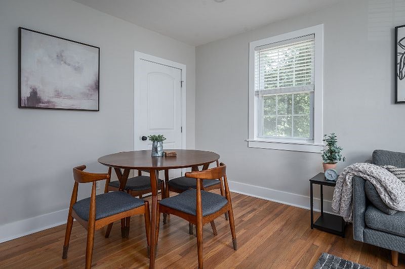 Pull up a chair at the dining room table from West Elm.