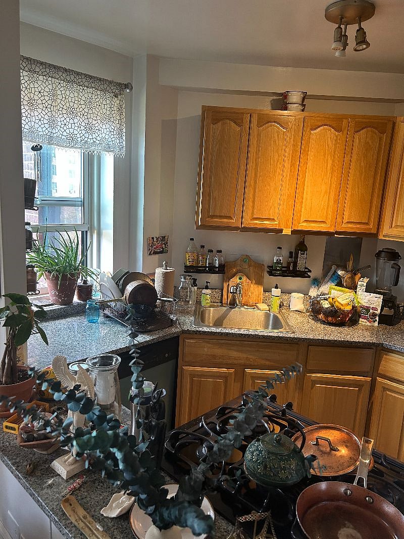 Kitchen and bar