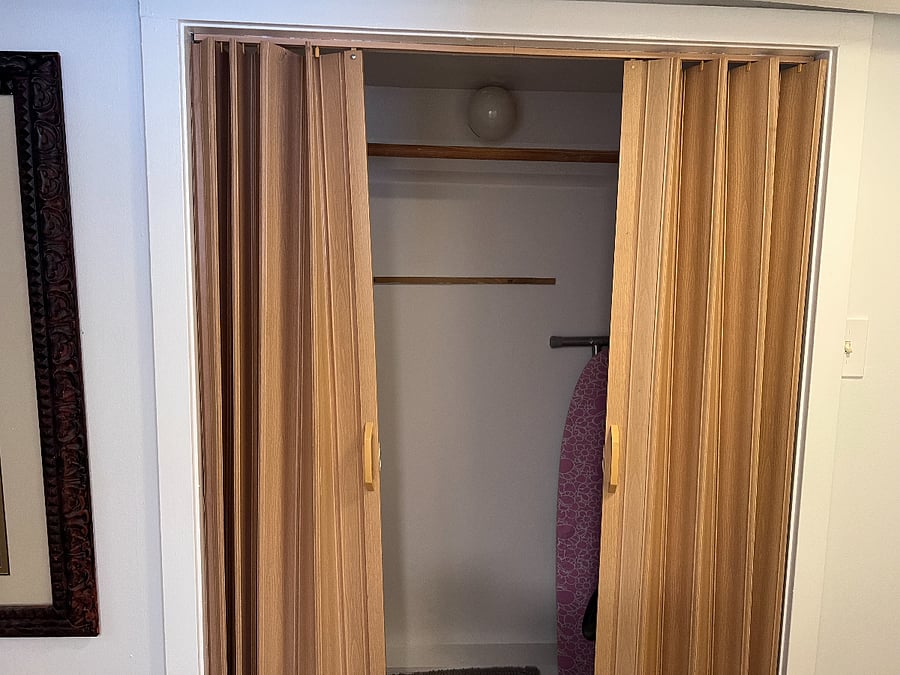 Extra hallway closet