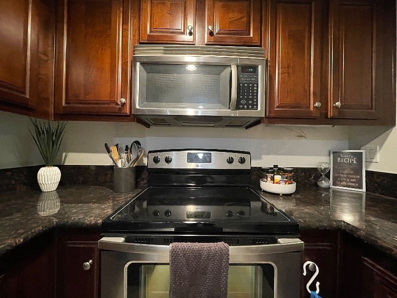 Full size electric range
