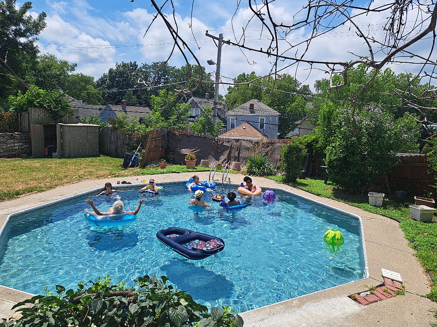 Plunge pool open June-September