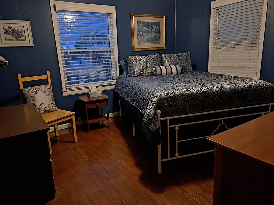 Blue room