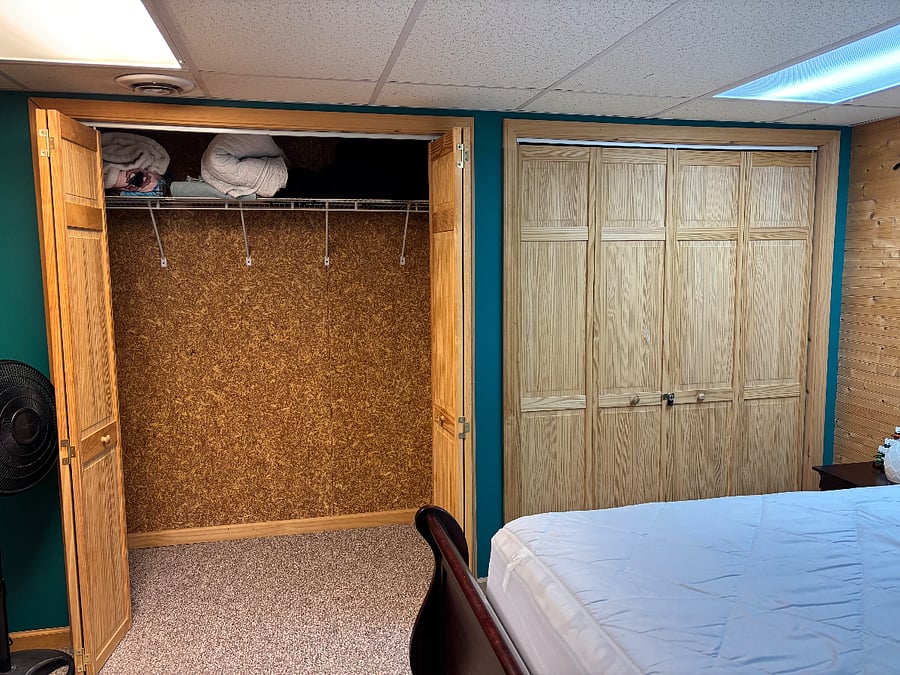 Cedar closet