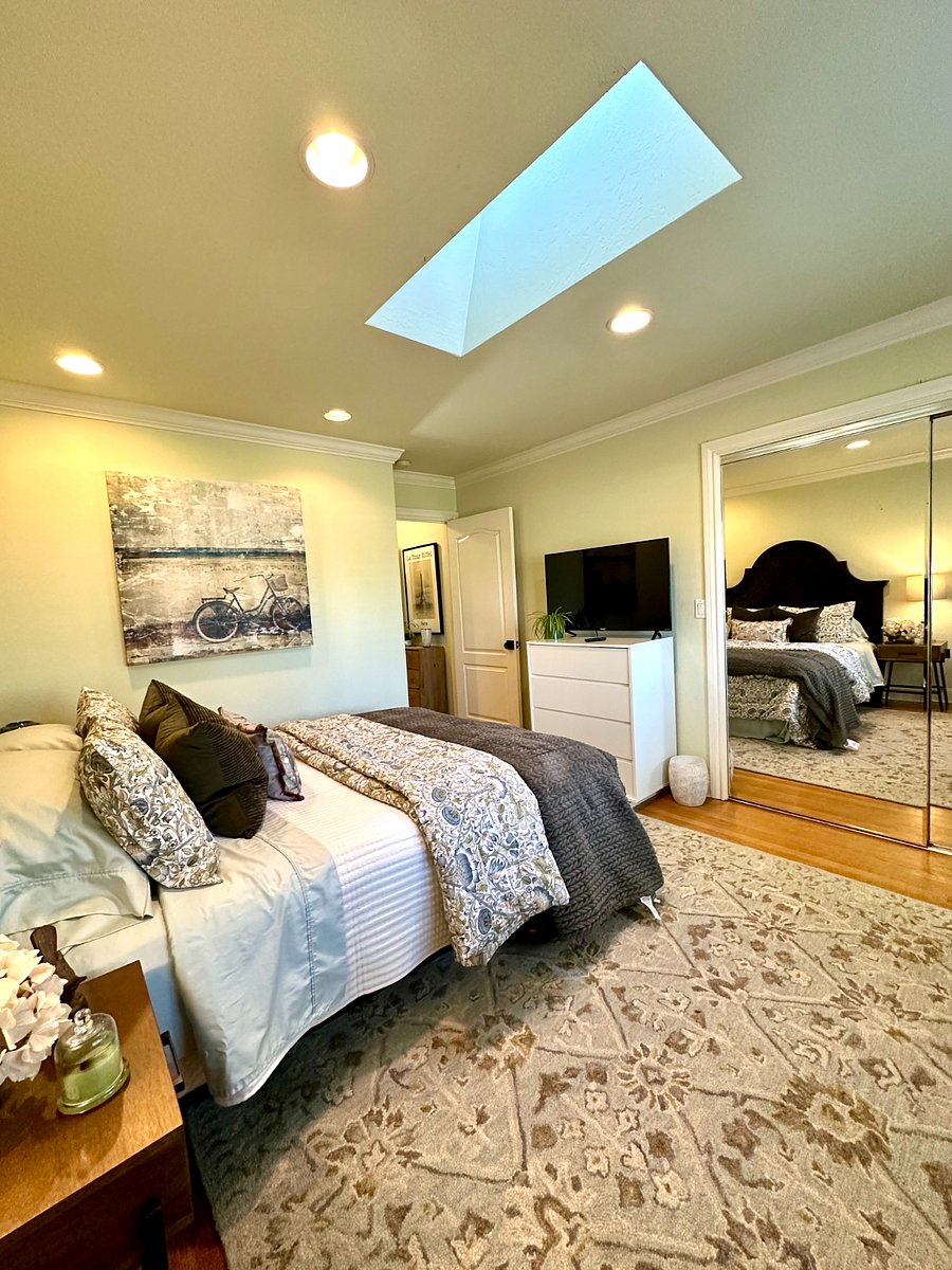 Mirrored closet doors