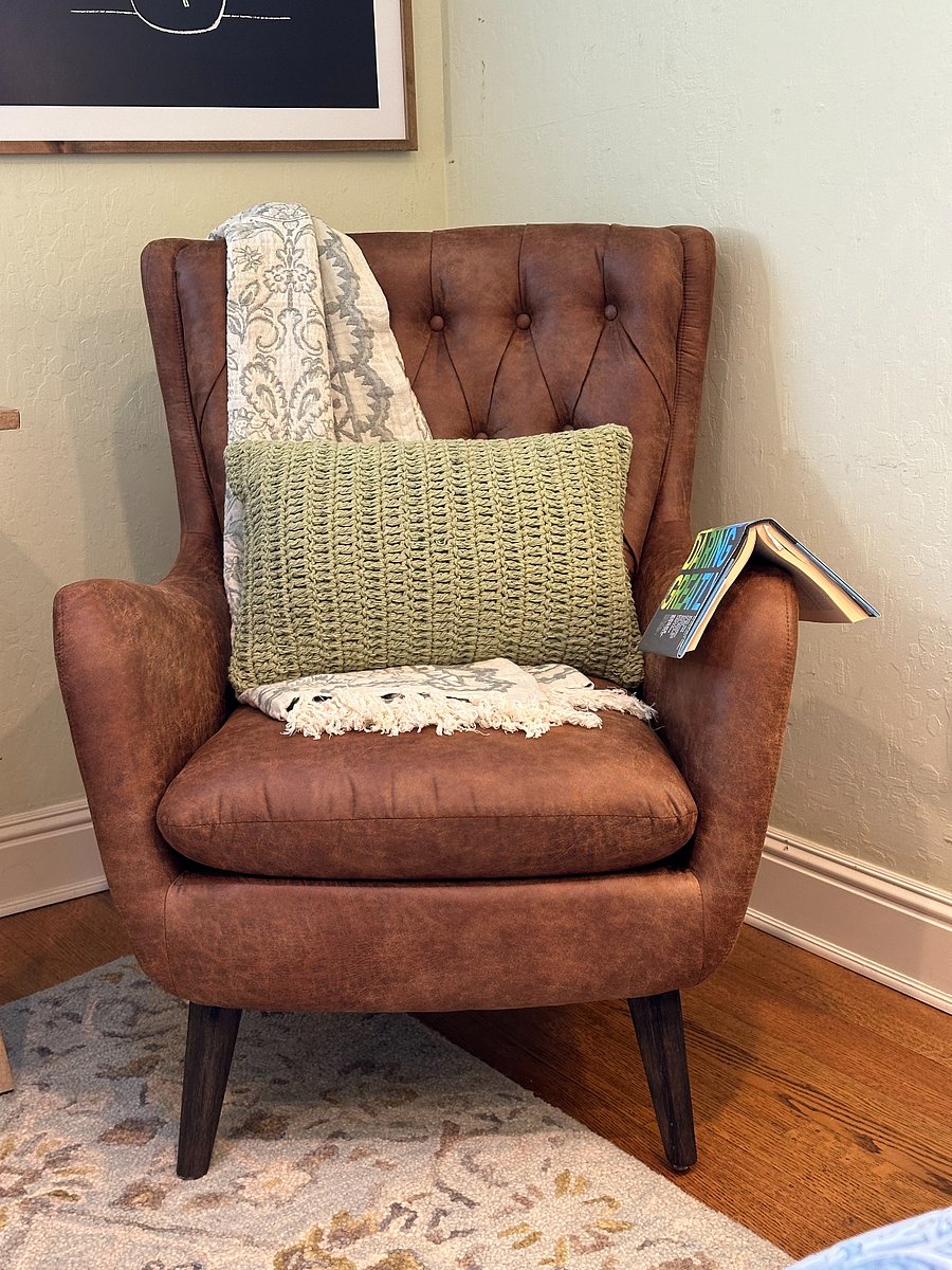 Curl up with your favorite book.