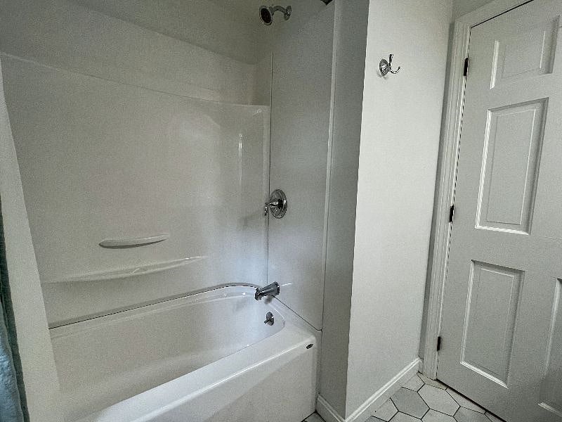 Full tub and shower
