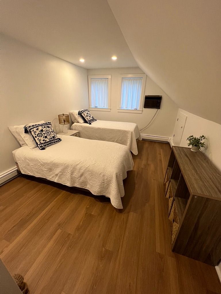 Second floor bedroom with 2 twins