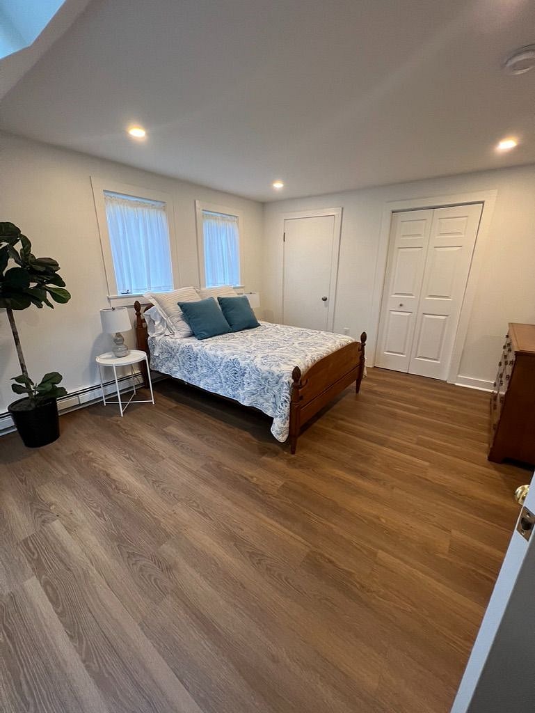 Second floor bedroom with full bed