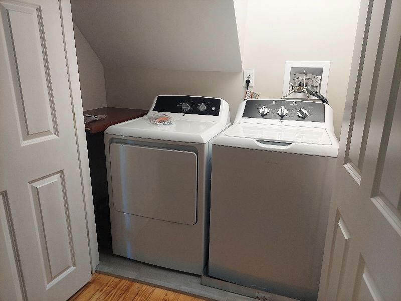 New washer dryer in Bedroom #1