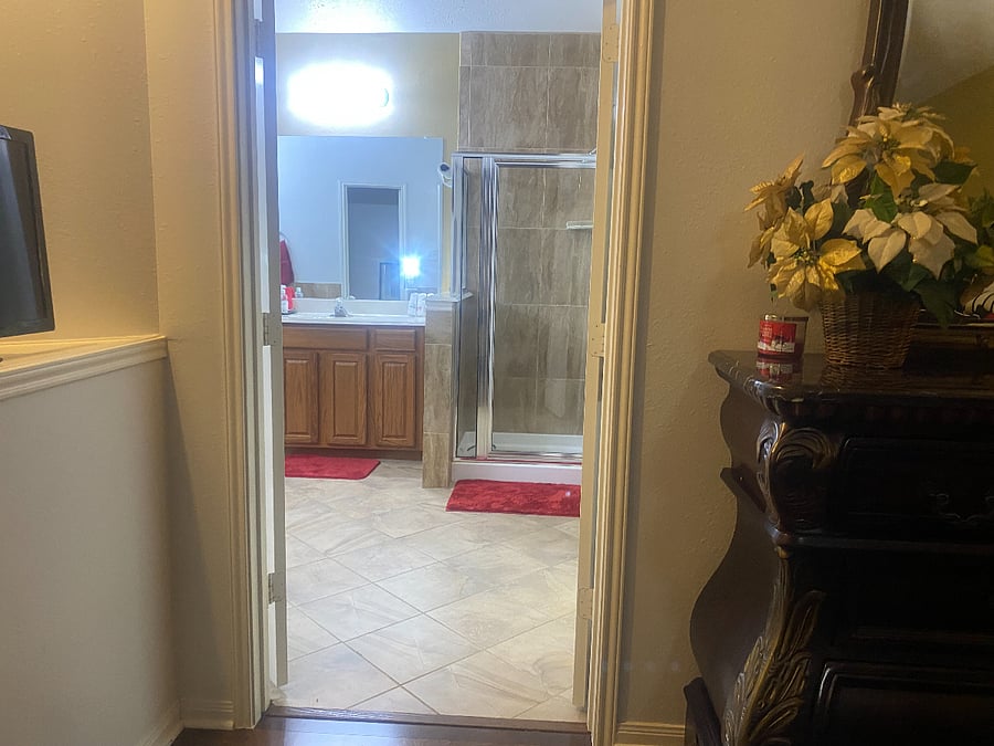 Downstairs Master Bathroom