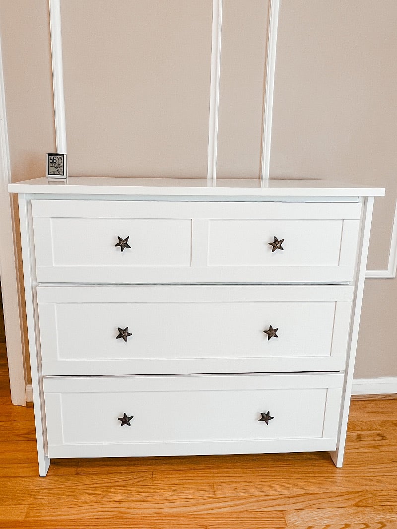 2 full size dressers available for storage.