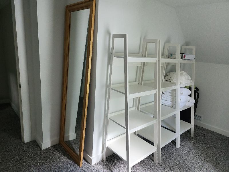 Walk in closet space with master. Pack-n-play included