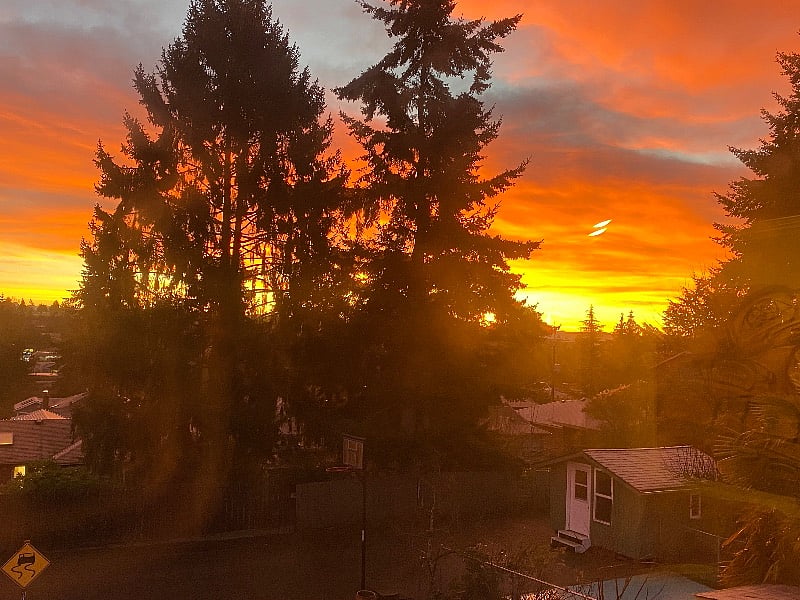 Sunrise view