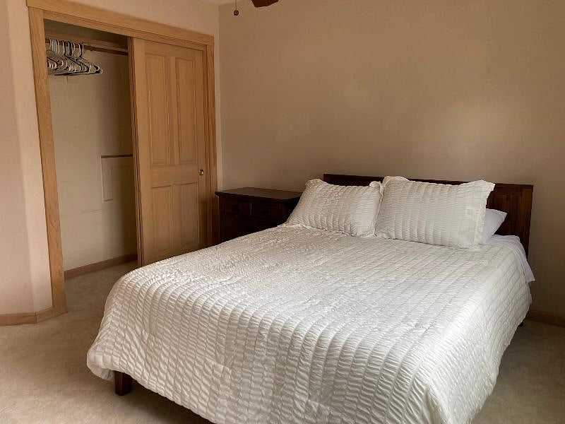 East Bedroom with Queen Memory Foam Mattress