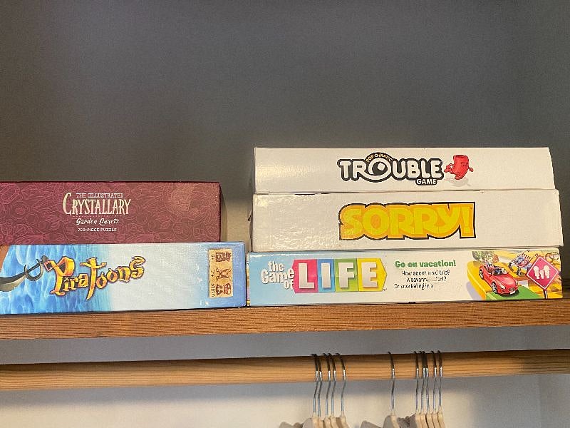 bedroom #2 - games!