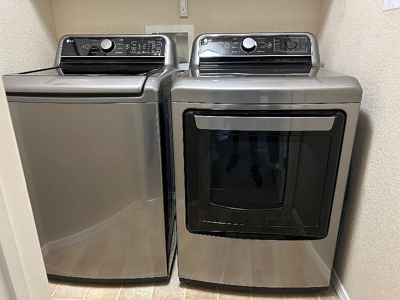 Laundry Room, Located on the Upper Level next to the corner bedroom & hall Bath