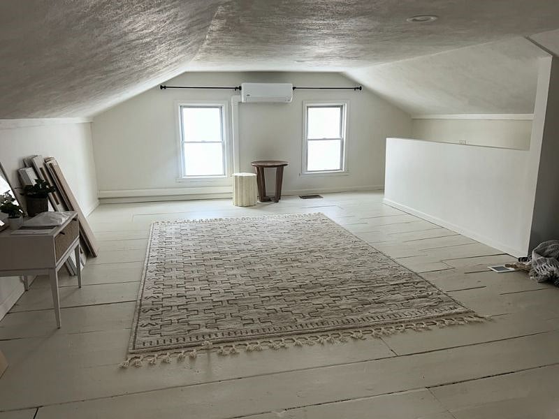 Finished attic space, two twin beds available