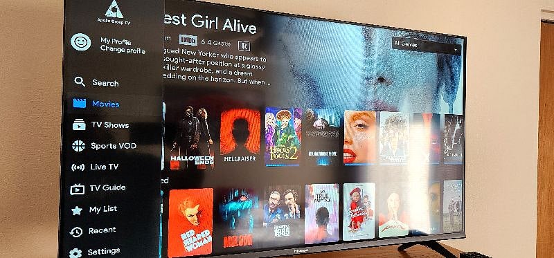 3 smart TV's with Fire Stick