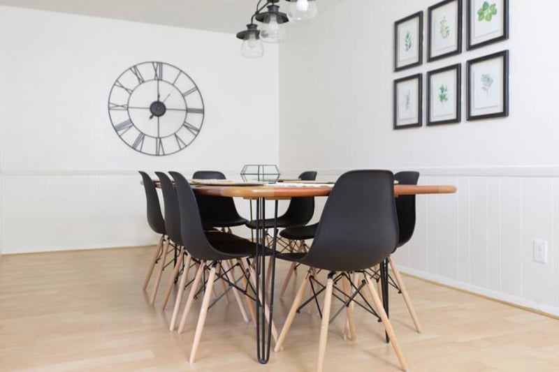 Dining set seats 8