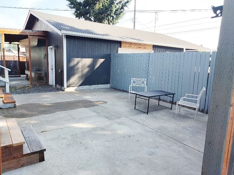 House back patio