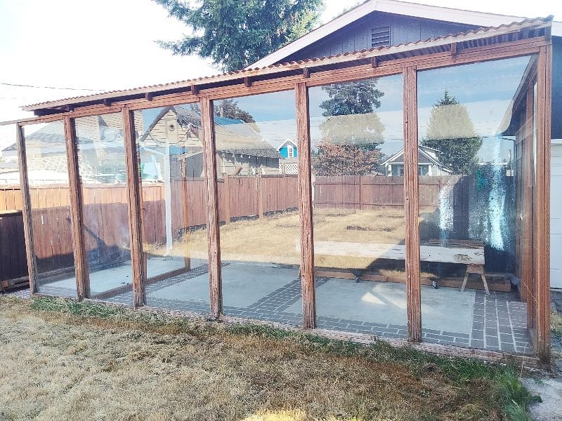 House back yard
