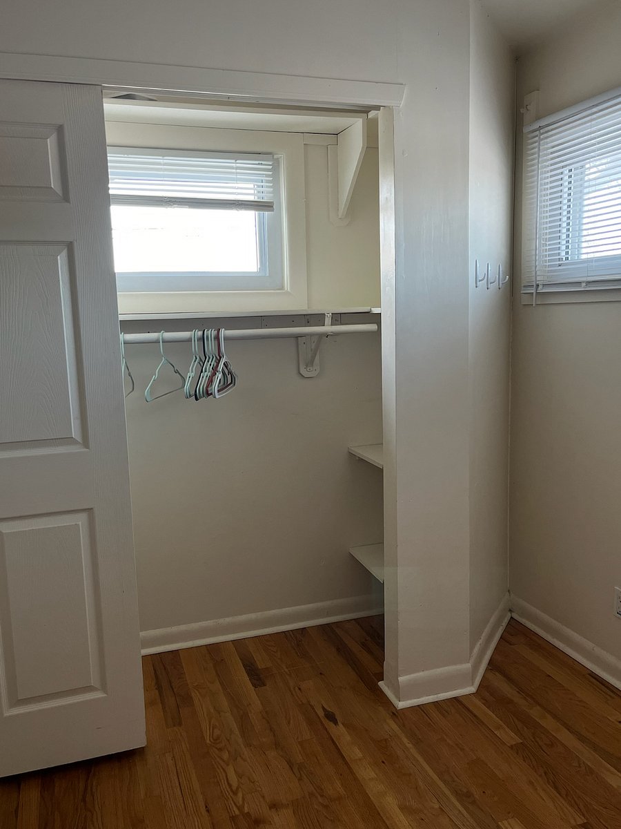 Inside closet right side