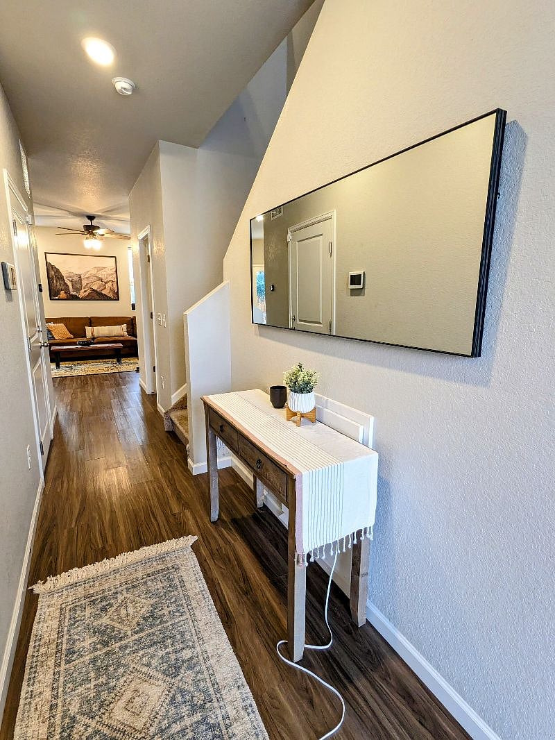 Front entry hallway