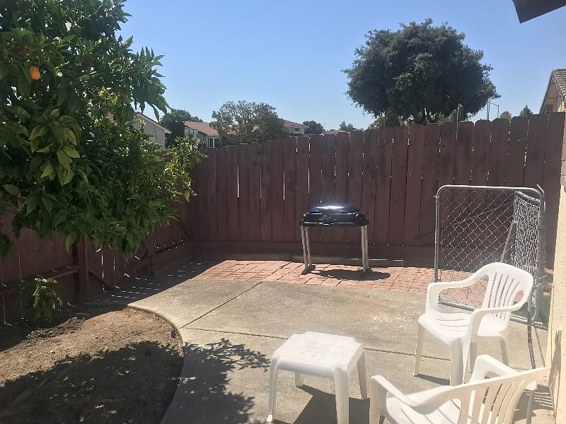 Private Patio Area & BBQ Grill