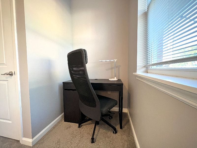 Bedroom #1 on 2nd Floor
Picture of desk area
Available 8/19/26 - $950/mo